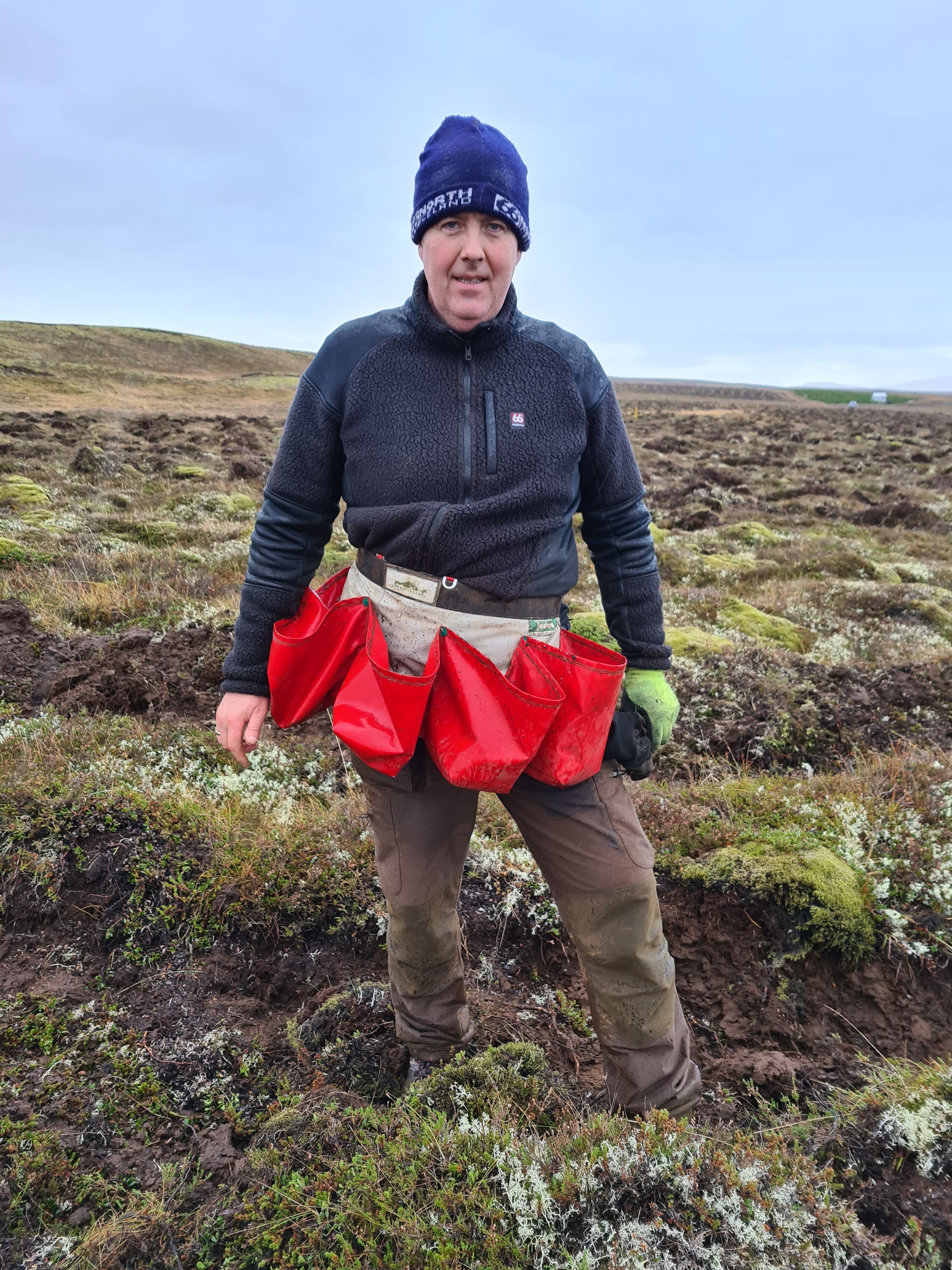 Gróðursetningarmaður með plöntupoka