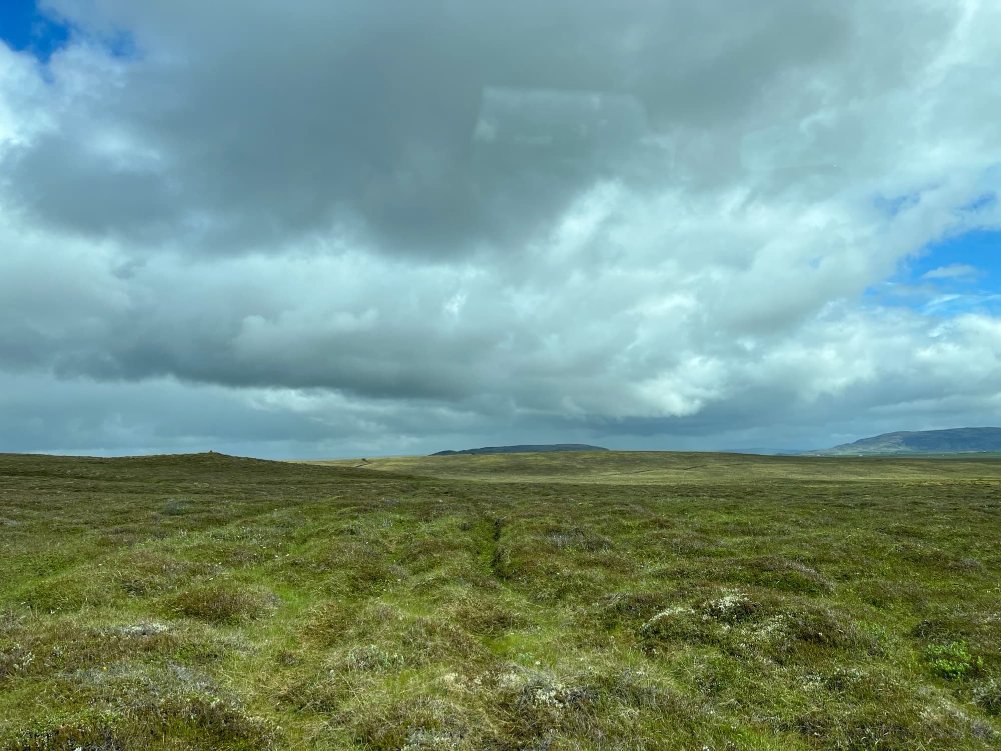 Víðáttumikið heiðarland í Grímsnesi
